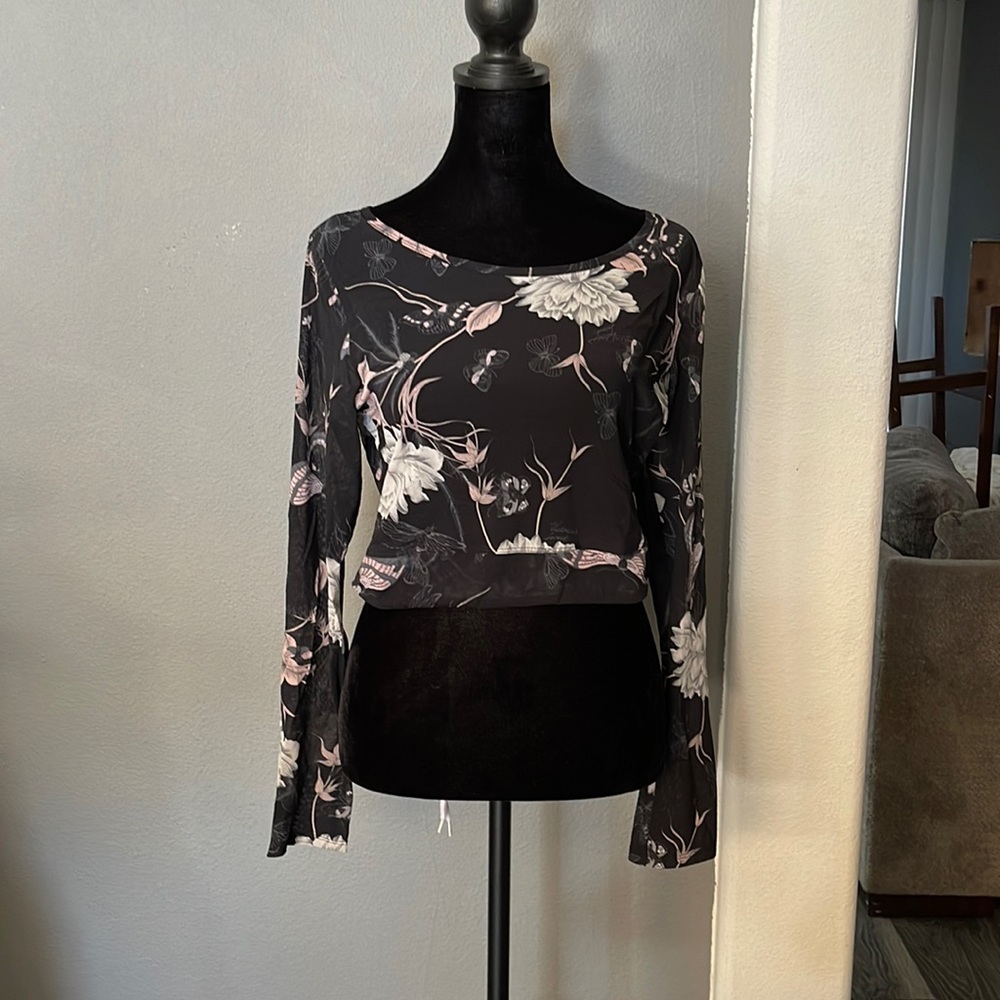 Victoria secret sheer crop